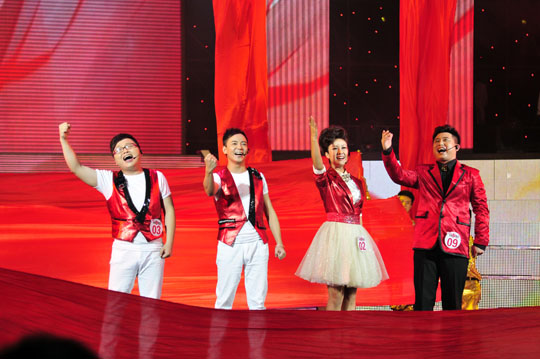 2011四特東方韻•紅歌會(huì)謝幕 特香領(lǐng)袖助紅歌放飛世界